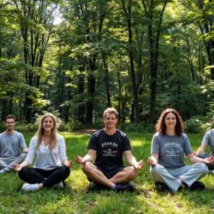 Relaxation, focus, and emotional resilience, for group of corporate retreats, team-building days, or wellness initiatives.