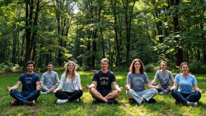 Relaxation, focus, and emotional resilience, for group of corporate retreats, team-building days, or wellness initiatives.