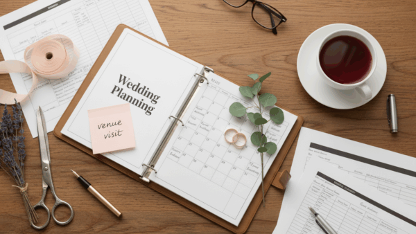 Our Standard Package provides guidance on vendors, venue visits, and a detailed timeline, helping you manage all preparation details.