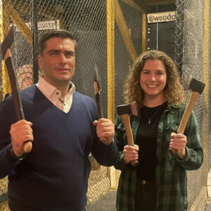 Anger Management Axe Throwing Berlin Activity Team Building