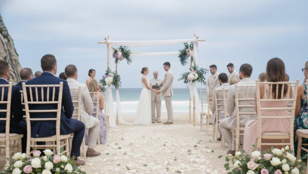Beach Wedding Venue by the Beach in Portugal.